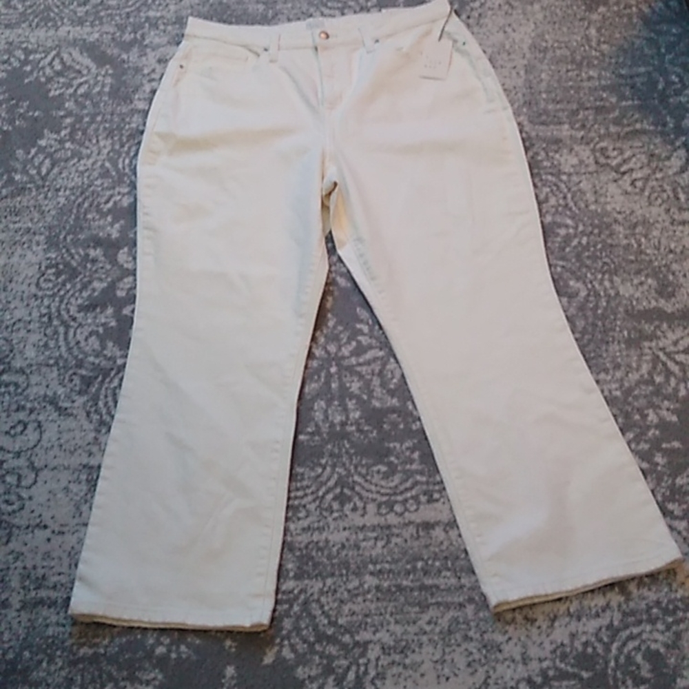 Women's cream colored A New Day Jeans